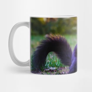 Eastern Grey Squirrel At Sunset Mug